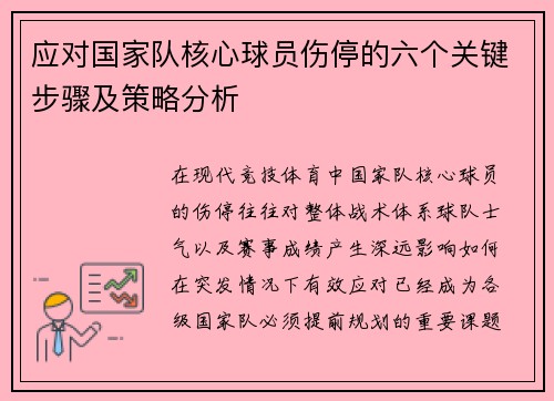 应对国家队核心球员伤停的六个关键步骤及策略分析